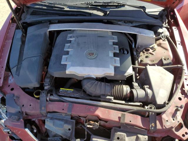 1G6DT57V780207023 - 2008 CADILLAC CTS HI FEATURE V6 RED photo 11