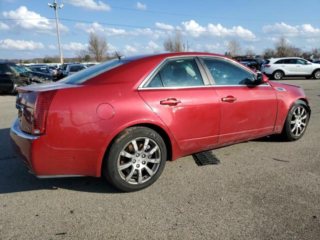 1G6DT57V780207023 - 2008 CADILLAC CTS HI FEATURE V6 RED photo 3