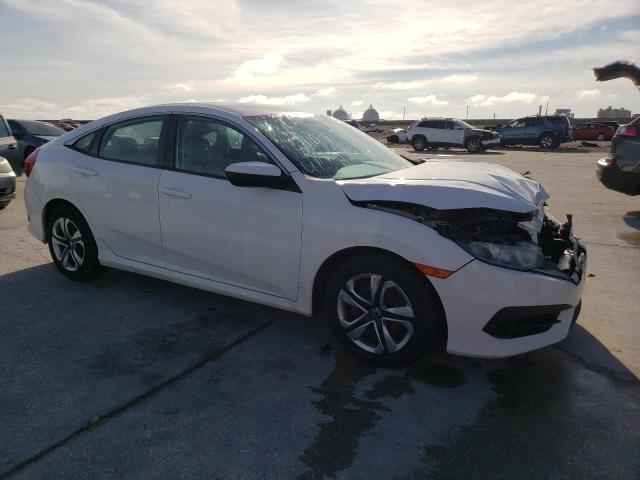 2HGFC2F52JH582147 - 2018 HONDA CIVIC LX WHITE photo 4