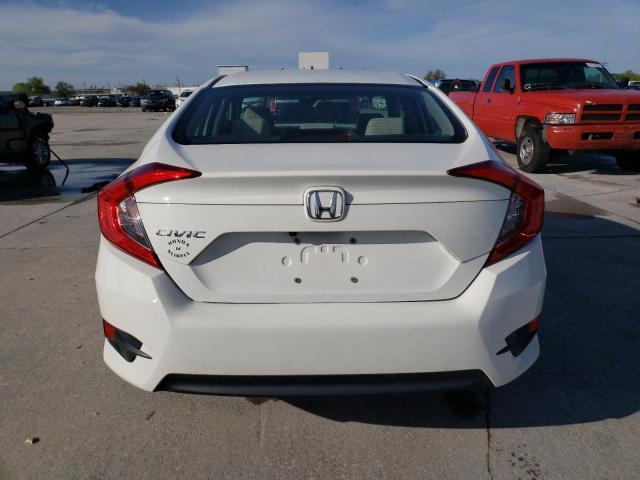 2HGFC2F52JH582147 - 2018 HONDA CIVIC LX WHITE photo 6