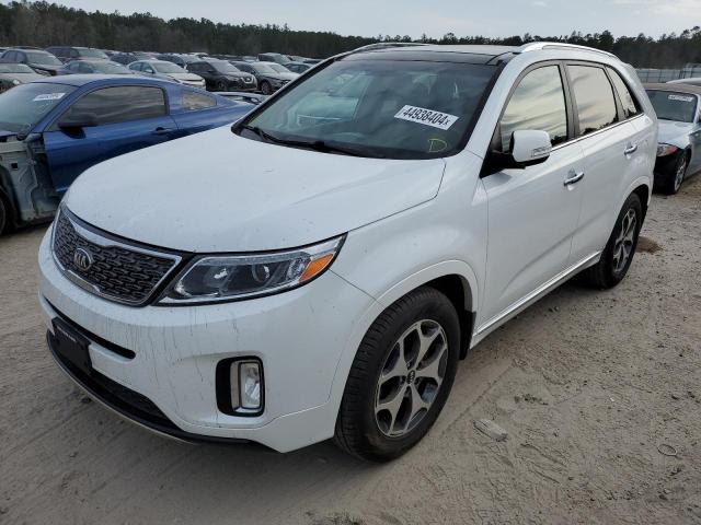 5XYKW4A72EG518851 - 2014 KIA SORENTO SX WHITE photo 1