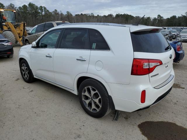 5XYKW4A72EG518851 - 2014 KIA SORENTO SX WHITE photo 2