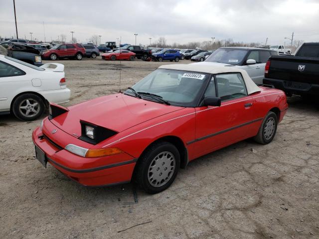 6MPCT01Z7M8631975 - 1991 MERCURY CAPRI RED photo 1