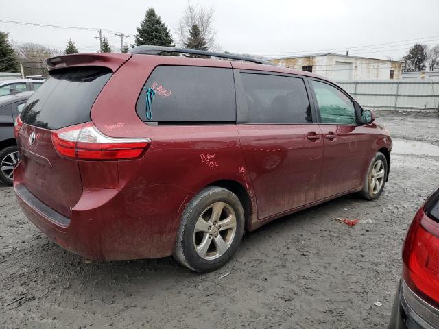 5TDKK3DC6FS539561 - 2015 TOYOTA SIENNA LE RED photo 3