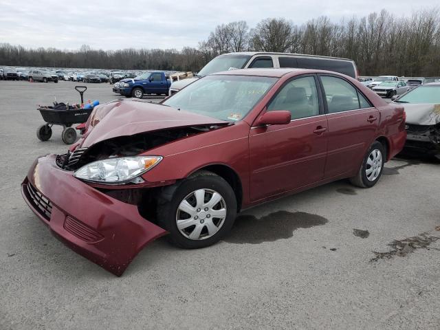 4T1BE30K05U014828 - 2005 TOYOTA CAMRY LE RED photo 1