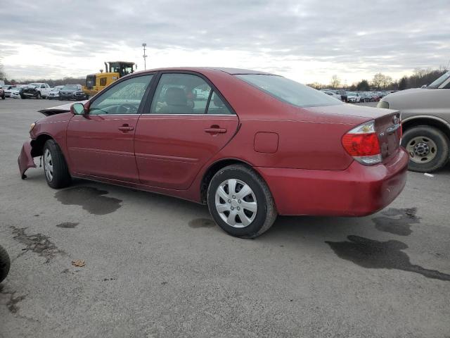 4T1BE30K05U014828 - 2005 TOYOTA CAMRY LE RED photo 2