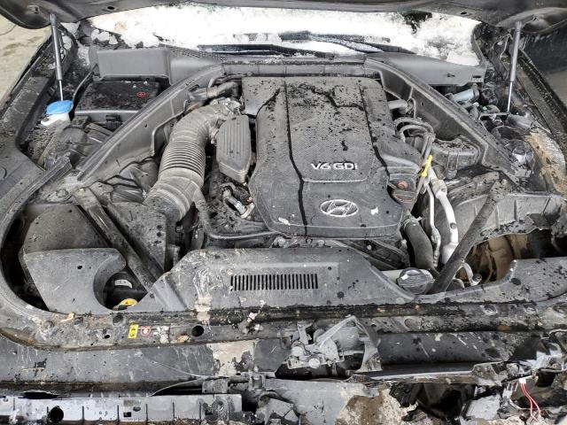 KMHGN4JE2FU045164 - 2015 HYUNDAI GENESIS 3.8L BLACK photo 11