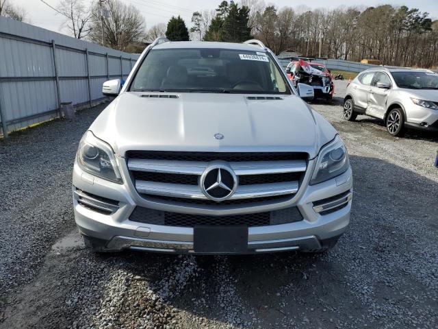 4JGDF7CE1DA264839 - 2013 MERCEDES-BENZ GL 450 4MATIC SILVER photo 5