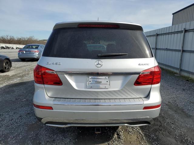 4JGDF7CE1DA264839 - 2013 MERCEDES-BENZ GL 450 4MATIC SILVER photo 6