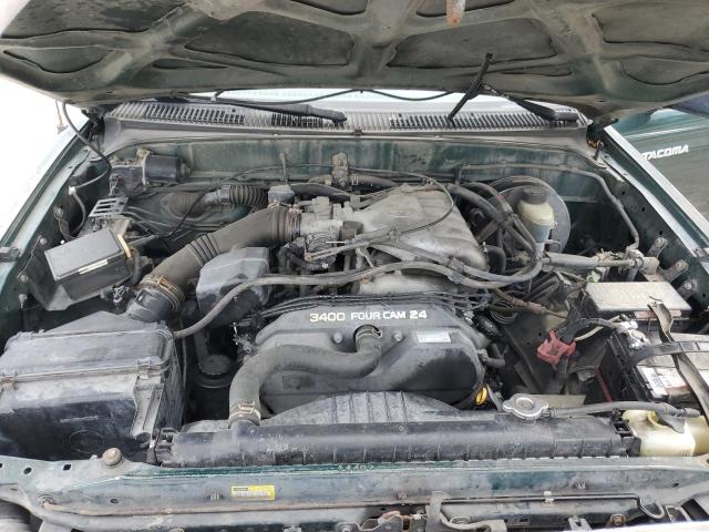 5TEGN92N94Z320176 - 2004 TOYOTA TACOMA DOUBLE CAB PRERUNNER GREEN photo 11