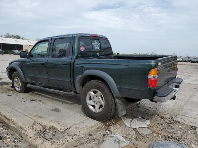 5TEGN92N94Z320176 - 2004 TOYOTA TACOMA DOUBLE CAB PRERUNNER GREEN photo 2