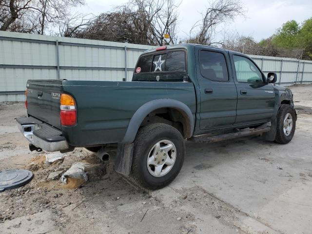 5TEGN92N94Z320176 - 2004 TOYOTA TACOMA DOUBLE CAB PRERUNNER GREEN photo 3