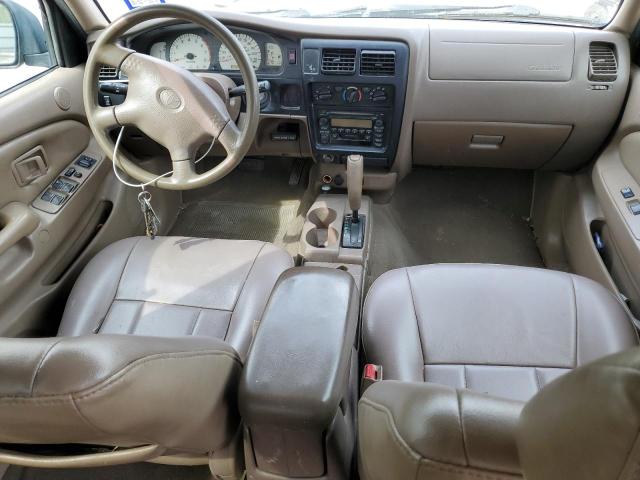 5TEGN92N94Z320176 - 2004 TOYOTA TACOMA DOUBLE CAB PRERUNNER GREEN photo 8