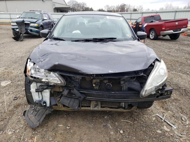 1N4AB7AP6EN856034 - 2014 NISSAN SENTRA S GRAY photo 5