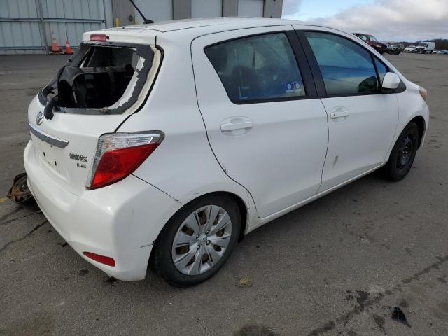 VNKKTUD3XEA002763 - 2014 TOYOTA YARIS WHITE photo 3