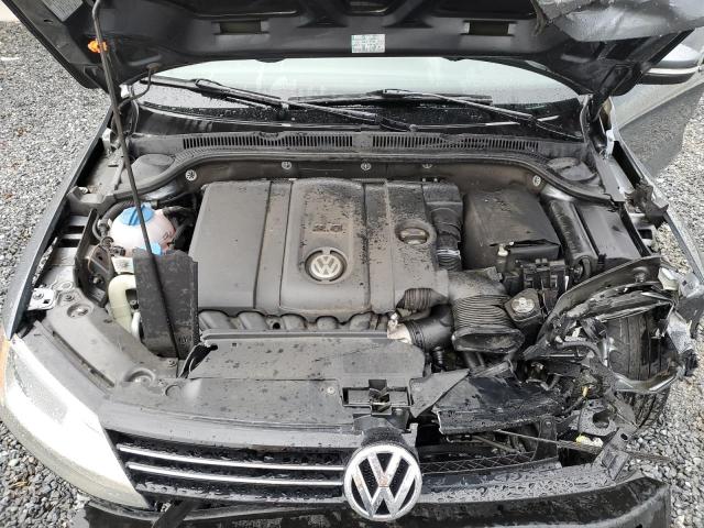 3VWDX7AJ5DM288384 - 2013 VOLKSWAGEN JETTA SE GRAY photo 11