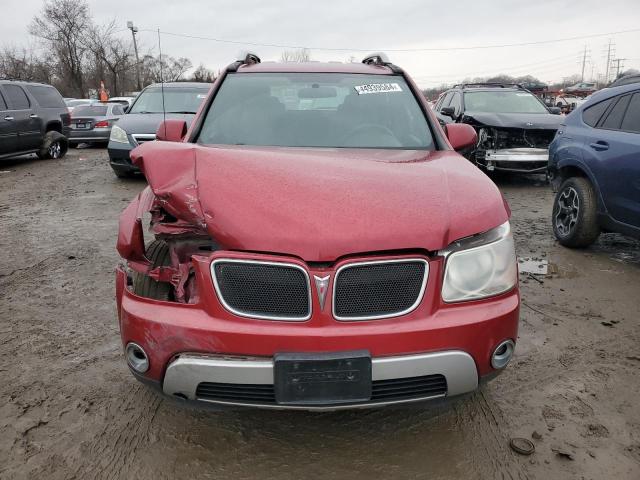 2CKDL73F866192469 - 2006 PONTIAC TORRENT RED photo 5