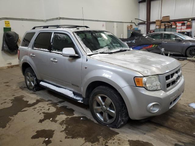 1FMCU94118KA11769 - 2008 FORD ESCAPE LIMITED SILVER photo 4