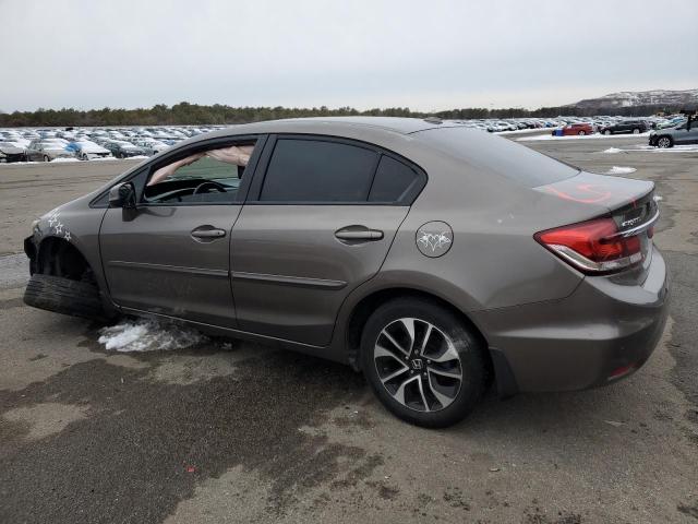 2HGFB2F98DH502487 - 2013 HONDA CIVIC EXL ყავისფერი ფოტო 2