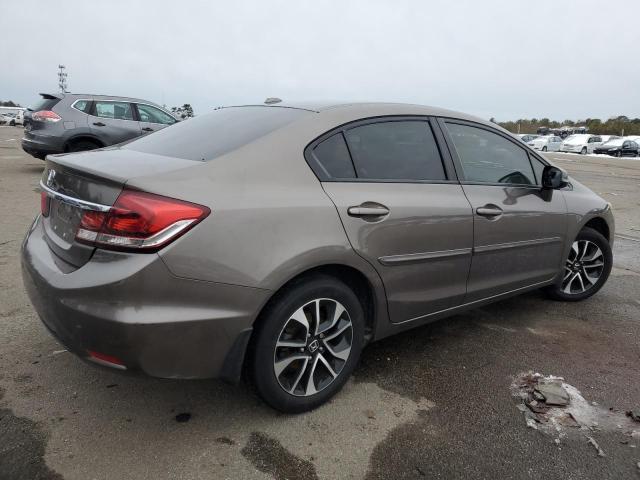 2HGFB2F98DH502487 - 2013 HONDA CIVIC EXL ყავისფერი ფოტო 3