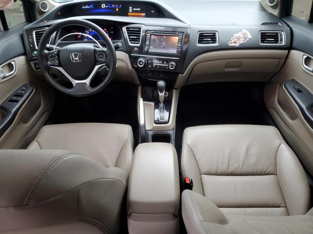 2HGFB2F98DH502487 - 2013 HONDA CIVIC EXL ყავისფერი ფოტო 8