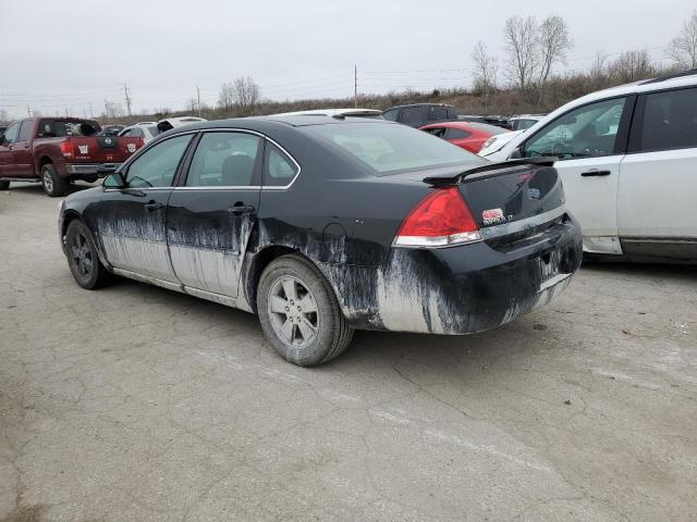 2G1WT58K781372383 - 2008 CHEVROLET IMPALA LT BLACK photo 2