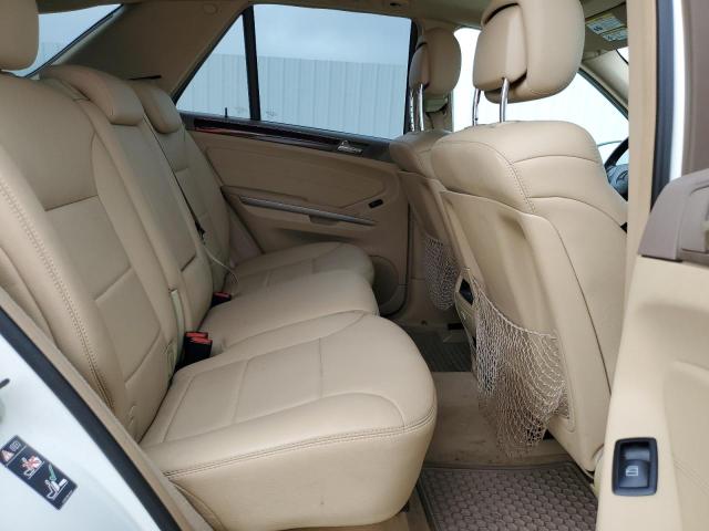 4JGBB8GBXBA734226 - 2011 MERCEDES-BENZ ML 350 4MATIC WHITE photo 11