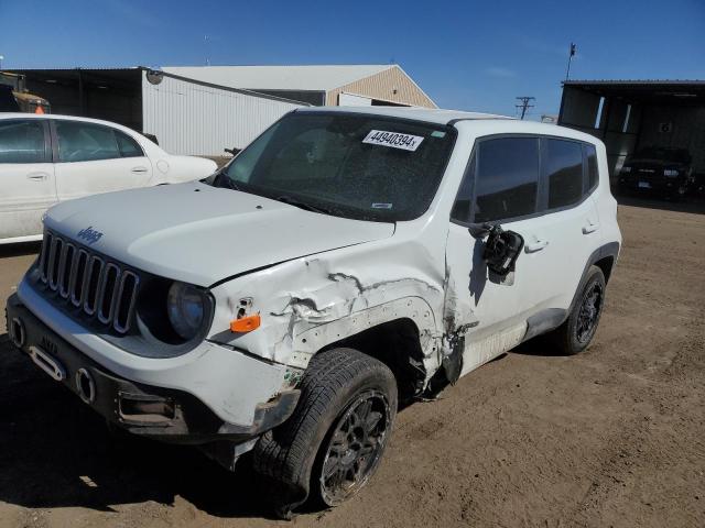 ZACCJBAB0HPE53370 - 2017 JEEP RENEGADE SPORT WHITE photo 1