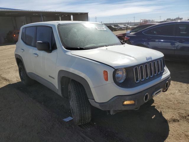 ZACCJBAB0HPE53370 - 2017 JEEP RENEGADE SPORT WHITE photo 4