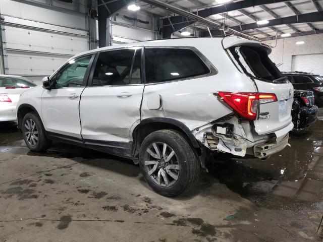 5FNYF6H59NB033141 - 2022 HONDA PILOT EXL WHITE photo 2