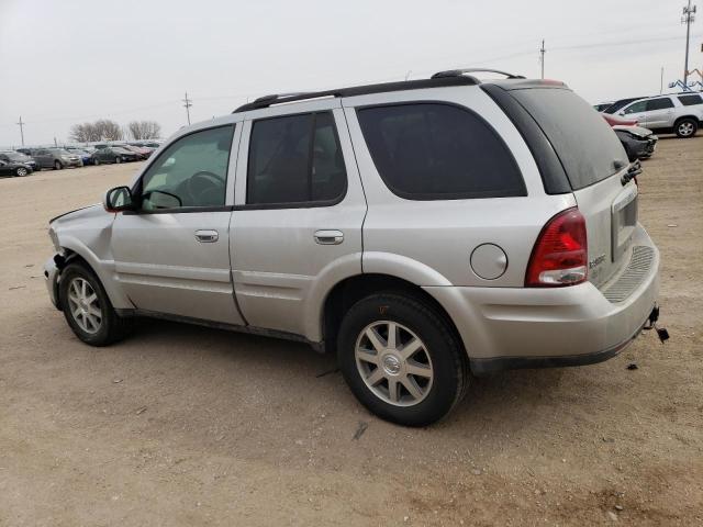 5GADT13S042226997 - 2004 BUICK RAINIER CXL SILVER photo 2