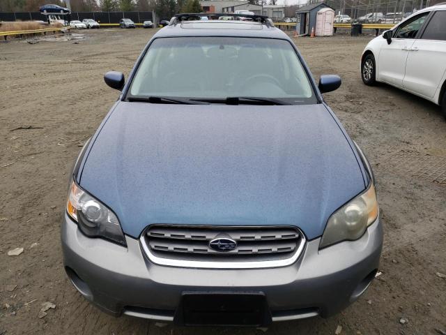 4S4BP62C657348331 - 2005 SUBARU LEGACY OUTBACK 2.5I LIMITED BLUE photo 5