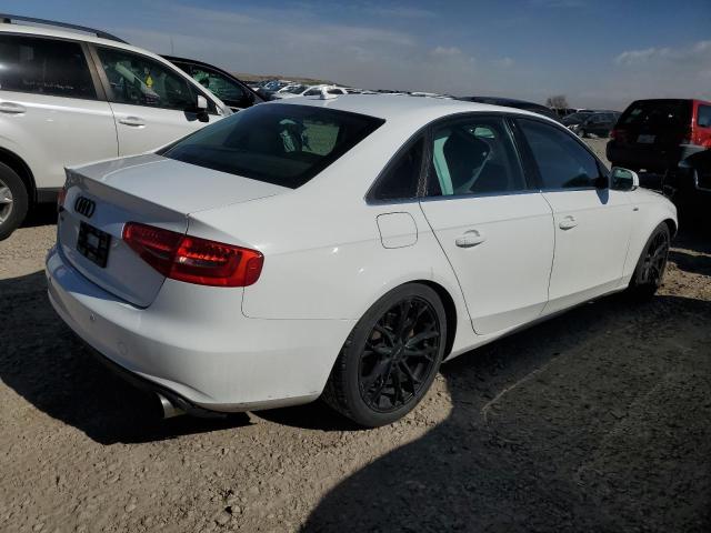 WAUBFAFL3DN028685 - 2013 AUDI A4 PREMIUM WHITE photo 3