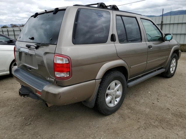 JN8DR07Y91W525337 - 2001 NISSAN PATHFINDER LE 棕色 照片 3