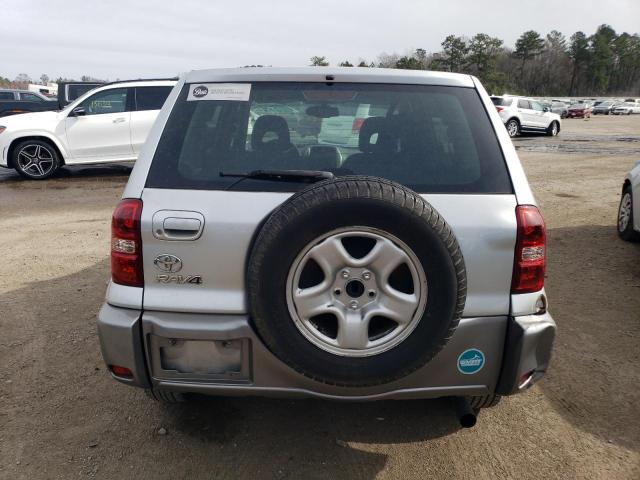 JTEGD20VX50049607 - 2005 TOYOTA RAV4 SILVER photo 6