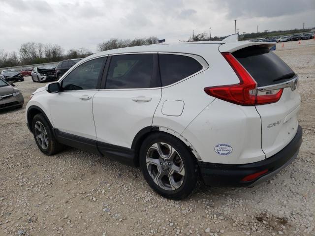 2HKRW1H57KH509973 - 2019 HONDA CR-V EX WHITE photo 2