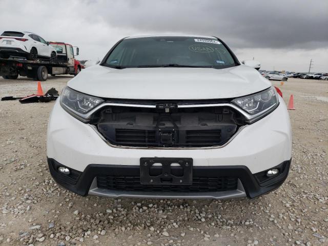 2HKRW1H57KH509973 - 2019 HONDA CR-V EX WHITE photo 5