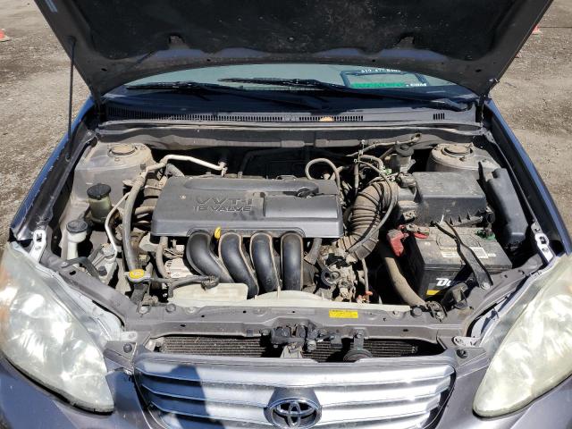 1NXBR32E04Z324584 - 2004 TOYOTA COROLLA CE SILVER photo 11