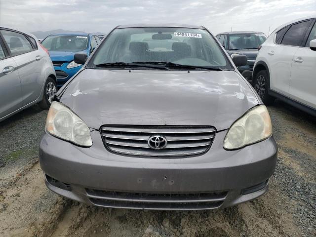 1NXBR32E04Z324584 - 2004 TOYOTA COROLLA CE SILVER photo 5