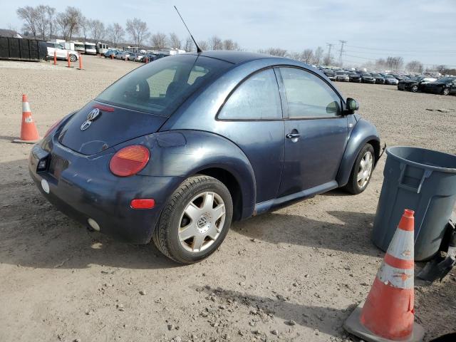 3VWCA21C6YM493493 - 2000 VOLKSWAGEN NEW BEETLE GLS BLUE photo 3