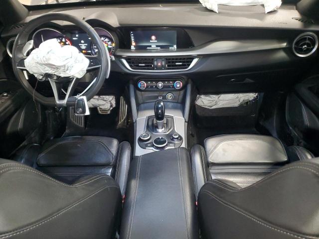 ZASFAKNN3J7B59506 - 2018 ALFA ROMEO STELVIO TI SPORT GRAY photo 8