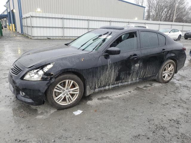 JN1CV6AP0DM304959 - 2013 INFINITI G37 BASE შავი ფოტო 1