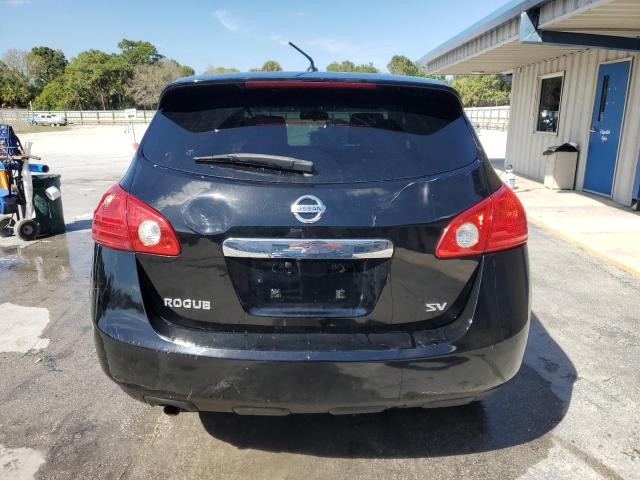 JN8AS5MV7DW661436 - 2013 NISSAN ROGUE S BLACK photo 6