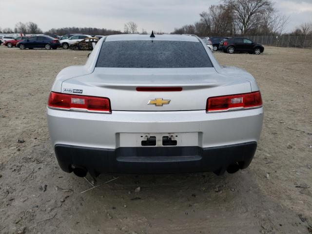 2G1FB1E36F9274727 - 2015 CHEVROLET CAMARO LS SILVER photo 6