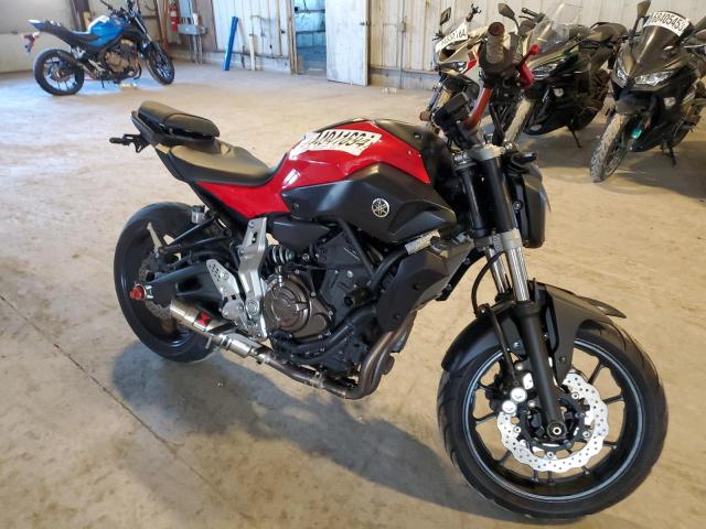 JYARM06E8FA004651 - 2015 YAMAHA FZ07 RED photo 1