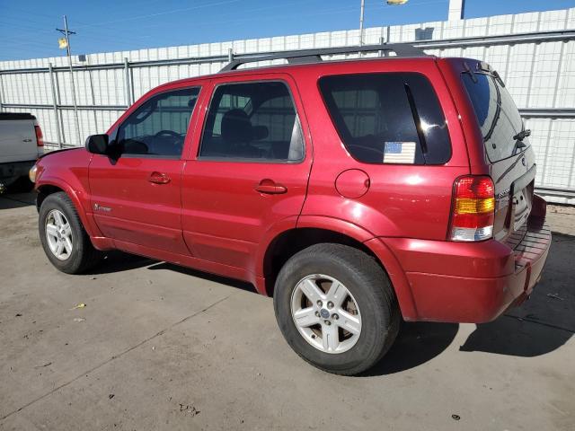 1FMCU59H47KB28260 - 2007 FORD ESCAPE HEV RED photo 2