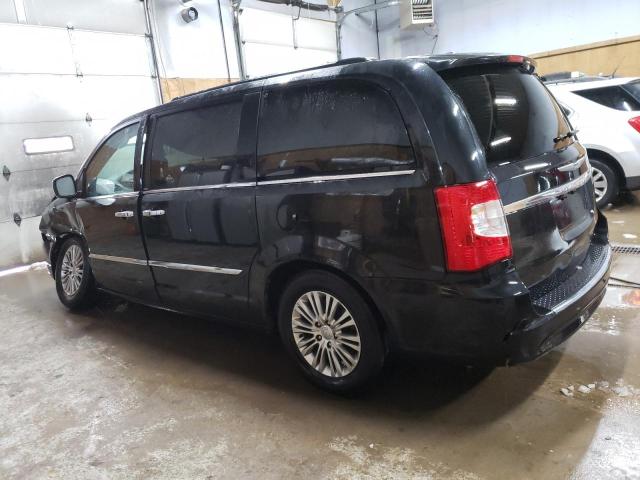 2C4RC1CG9DR634321 - 2013 CHRYSLER TOWN & COU TOURING L GRAY photo 2