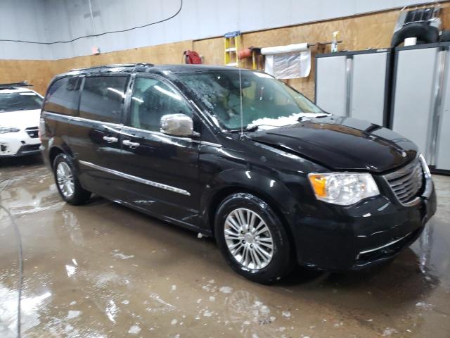 2C4RC1CG9DR634321 - 2013 CHRYSLER TOWN & COU TOURING L GRAY photo 4