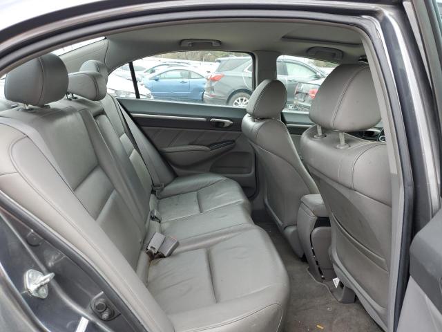 19XFA16929E003487 - 2009 HONDA CIVIC EXL ნაცრისფერი ფოტო 10