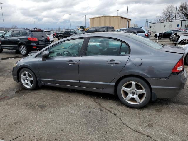 19XFA16929E003487 - 2009 HONDA CIVIC EXL GRAY photo 2